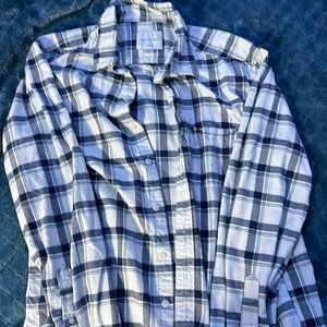 Checkered Button-Up